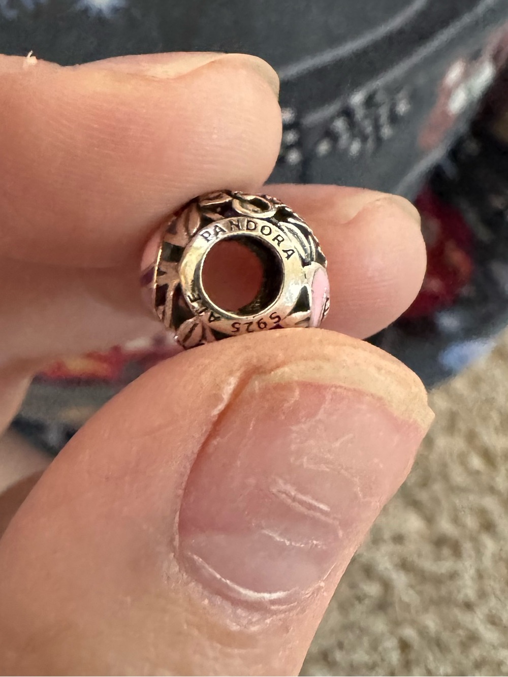 New Pandora Alice in Wonderland Cheshire Cat Charm - Picture 7 of 7